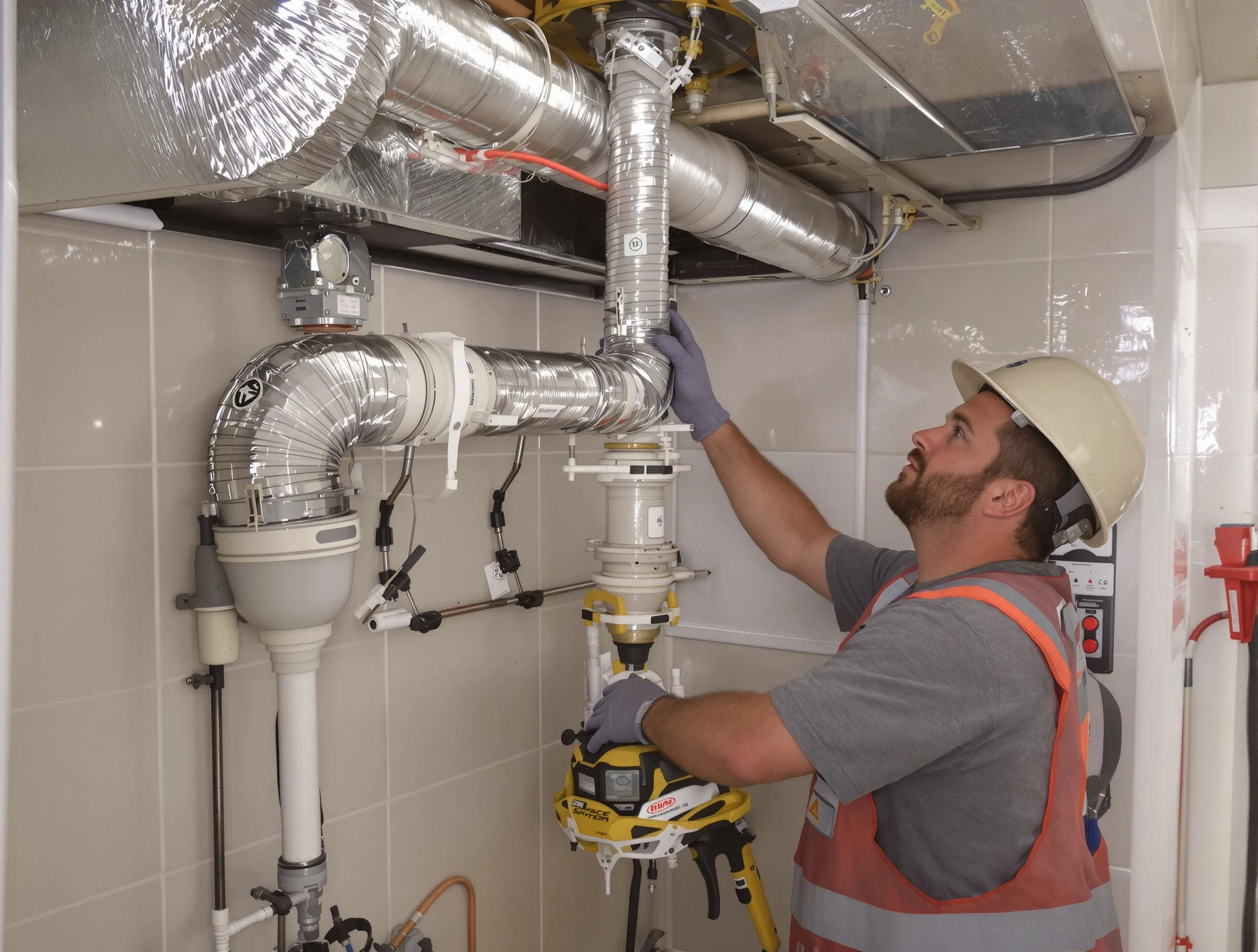 Homeacre-Lyndora Dryer Vent Cleaning expert performing professional dryer vent repair and installation in Homeacre-Lyndora