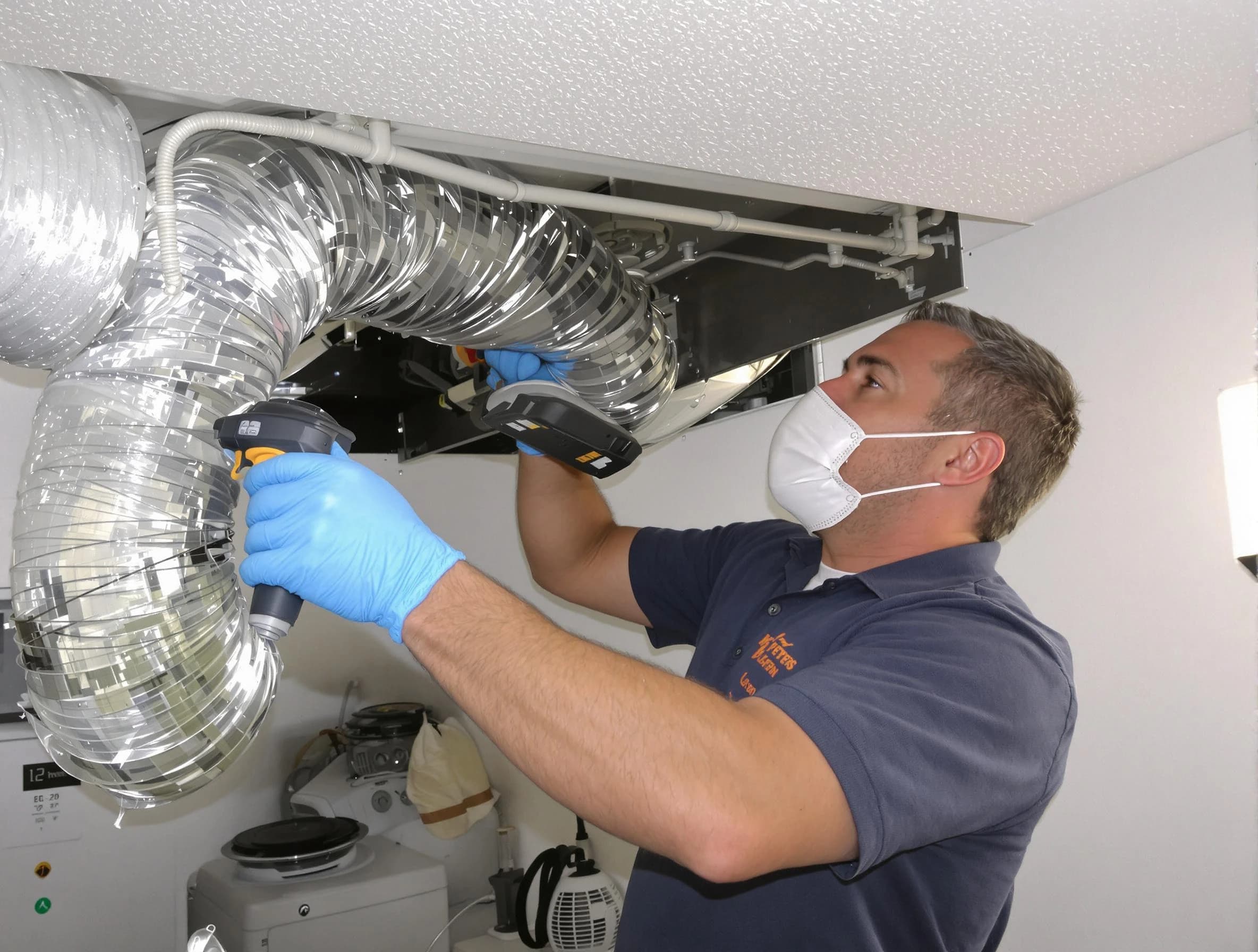 Homeacre-Lyndora Dryer Vent Cleaning professional performing thorough residential dryer vent cleaning in Homeacre-Lyndora
